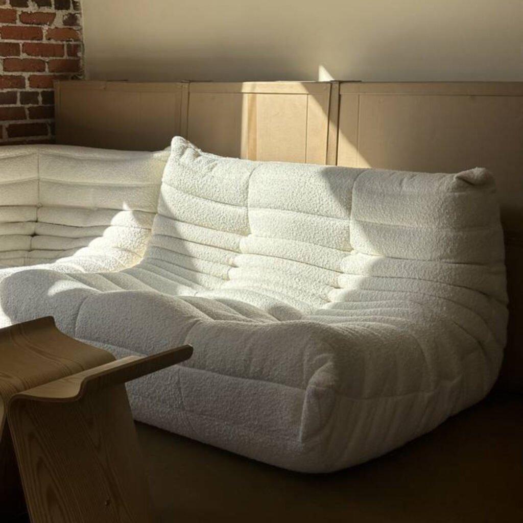 Togo Sofa White 11 - Togo Sofa Replica